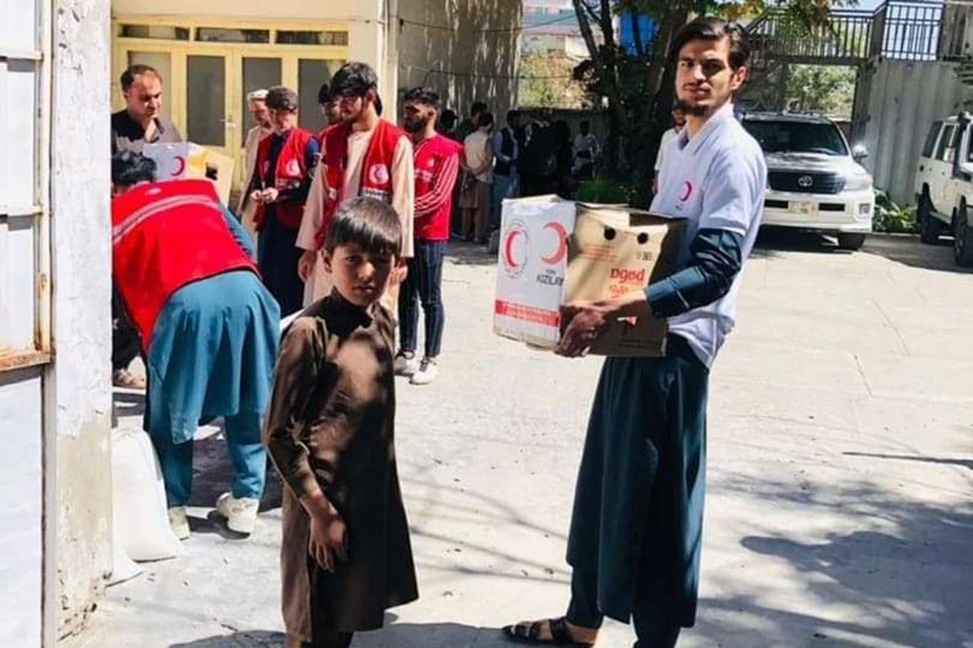 کمک غذایی به افغانستان از ترکیه